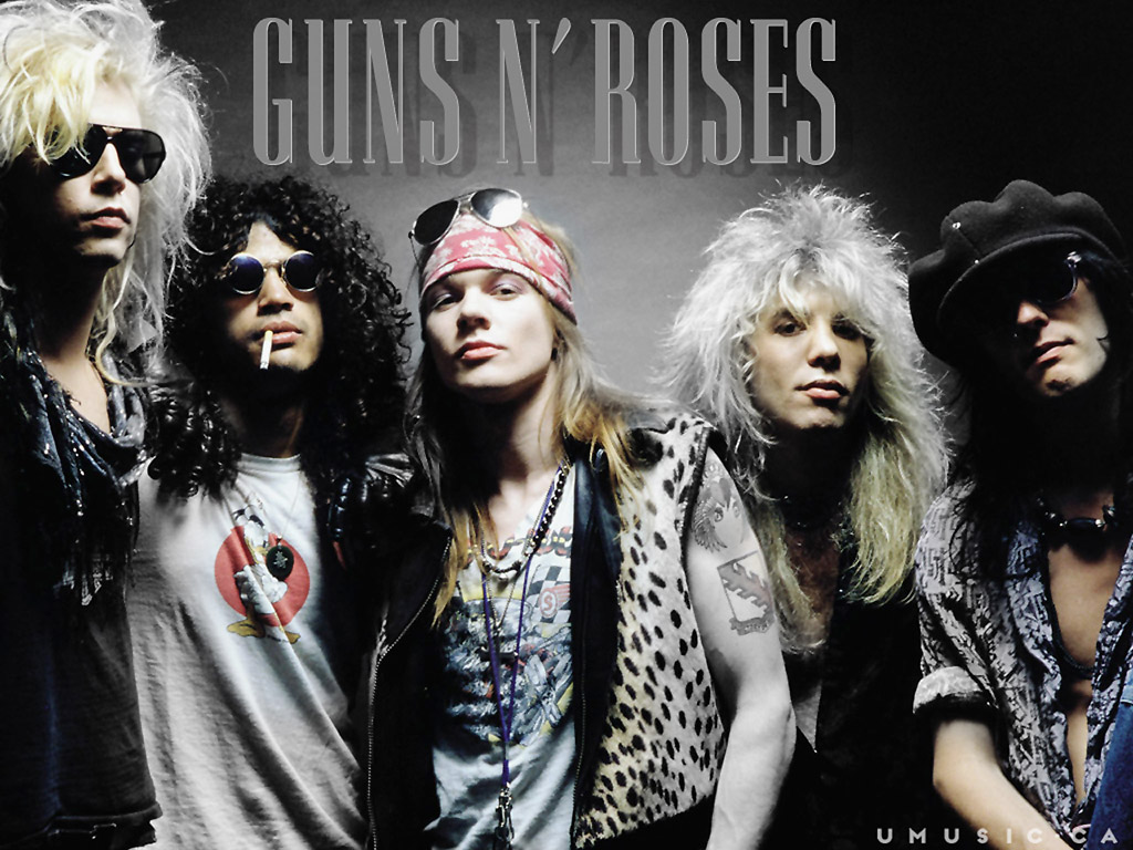 Guns n'roses as I wish I could have seen-before the break-up