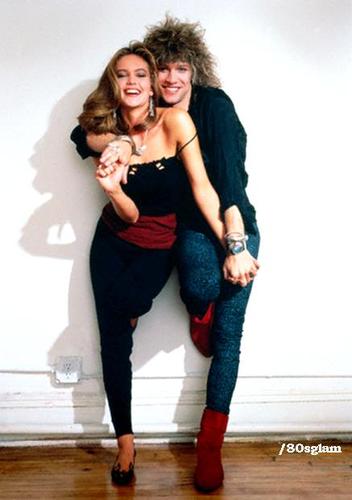 Diane Lane and Jon Bon Jovi. So 80s.